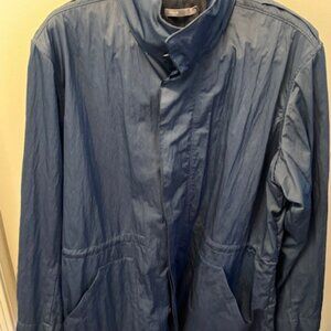 VINCE Hooded Parka Anorak Navy